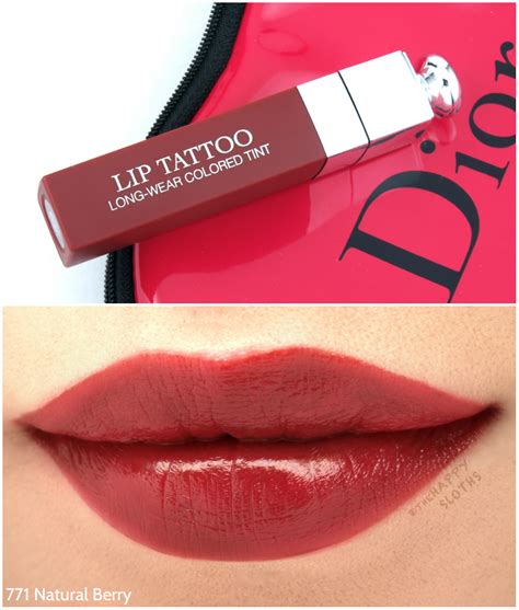 dior tatto|dior lip tattoo natural berry.